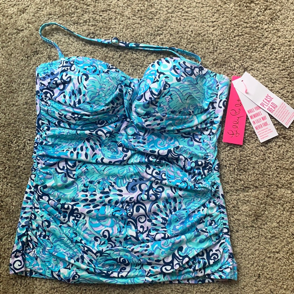 NWT Lilly Pulitzer Flamenco Tankini top